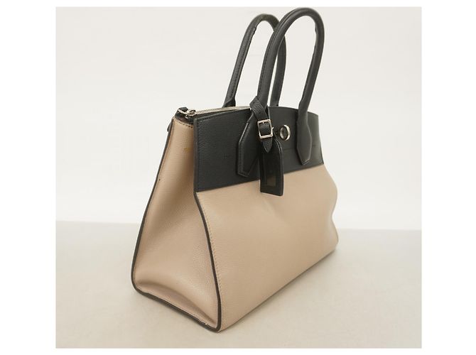 Borsa City Steamer MM Louis Vuitton Nero Beige - vista 2