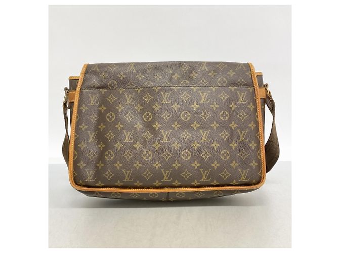 Borsa a Spalla Gibeciere GM Monogramma Louis Vuitton Marrone - vista 15