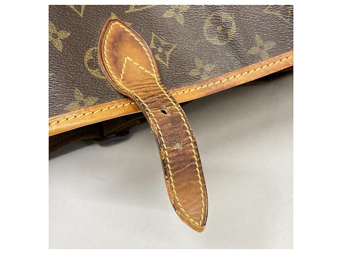 Borsa a Spalla Gibeciere GM Monogramma Louis Vuitton Marrone - vista 8