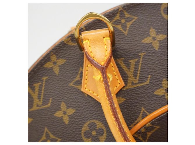 Borsa a mano Ellipse MM Monogramma Louis Vuitton Marrone - vista 8