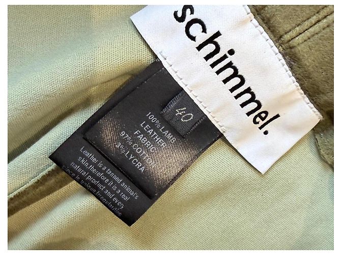 Autre Marque Schimmel - Grüne Lammlederhose - Ansicht 5