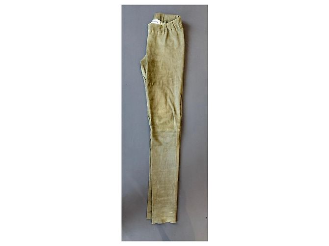 Autre Marque Schimmel - Grüne Lammlederhose - Ansicht 8