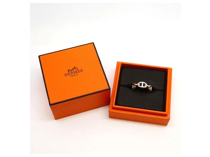 Hermès Hermes Chaine d'Ancre Enchainée Ring in Silver 925 - view 10