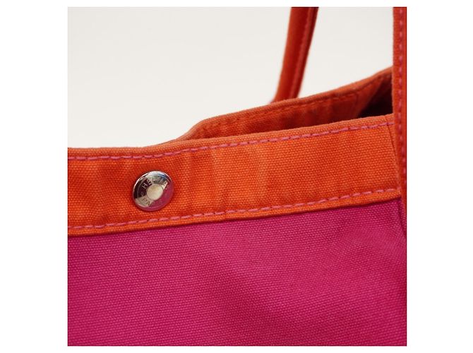 Borsa Tote Baga di Hermès Rosa Rosso - vista 11