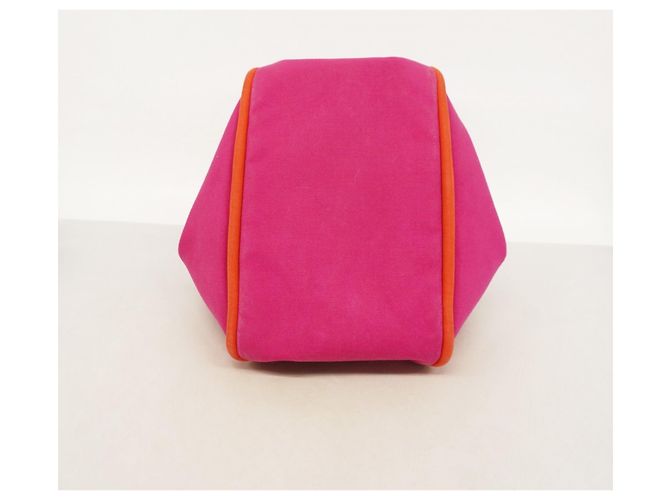 Borsa Tote Baga di Hermès Rosa Rosso - vista 3
