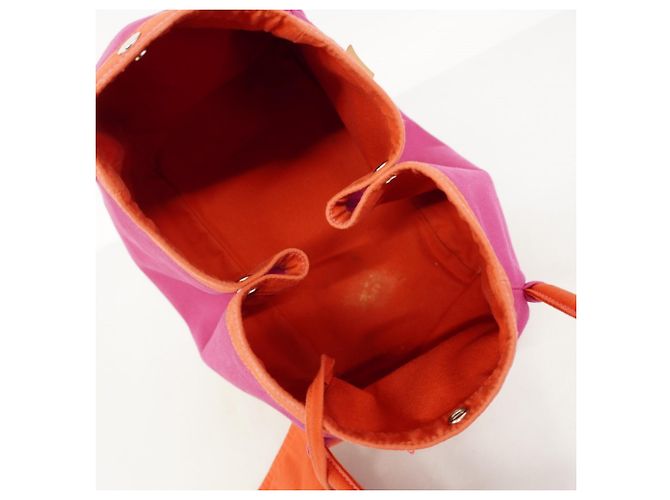 Borsa Tote Baga di Hermès Rosa Rosso - vista 4