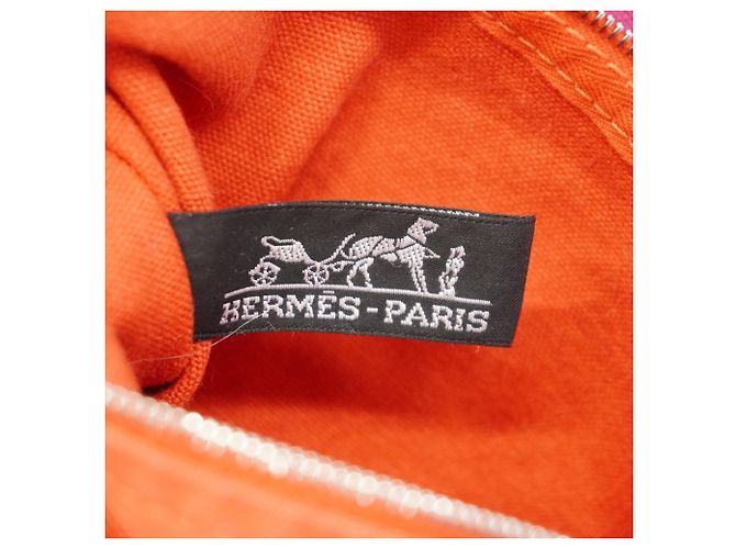 Borsa Tote Baga di Hermès Rosa Rosso - vista 5
