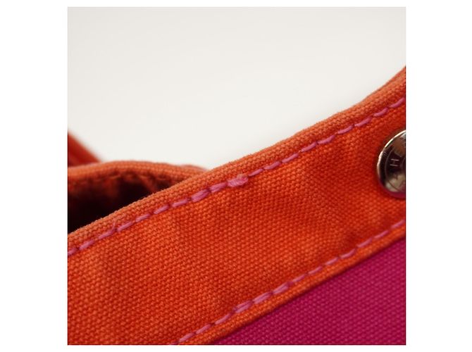 Borsa Tote Baga di Hermès Rosa Rosso - vista 9