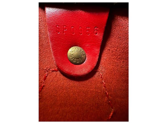 Louis Vuitton - Speedy 25 - Pelle Epi Rosso - vista 10