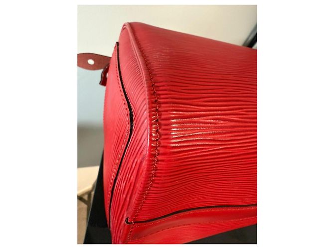 Louis Vuitton - Speedy 25 - Pelle Epi Rosso - vista 12