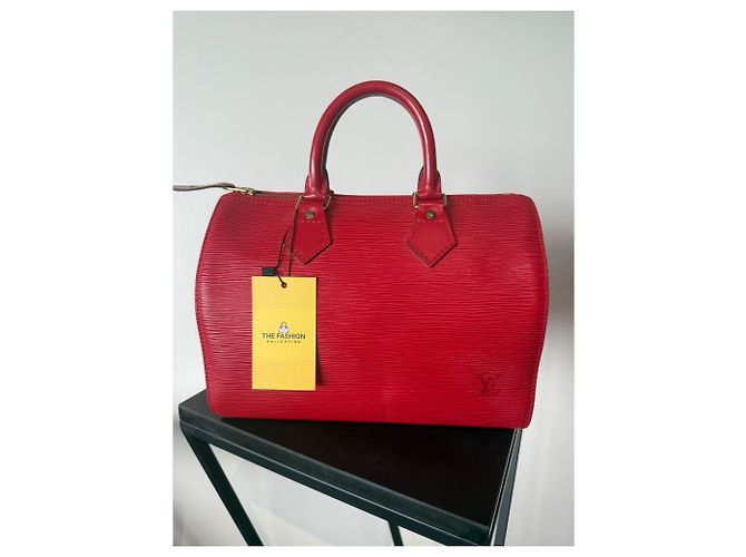 Louis Vuitton - Speedy 25 - Pelle Epi Rosso - vista 15