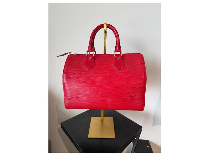 Louis Vuitton - Speedy 25 - Pelle Epi Rosso - vista 2
