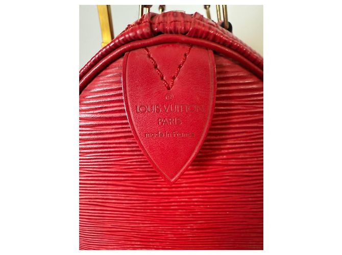 Louis Vuitton - Speedy 25 - Pelle Epi Rosso - vista 6