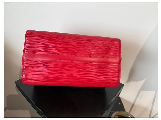 Louis Vuitton - Speedy 25 - Pelle Epi Rosso - vista 7