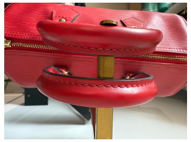 Louis Vuitton - Speedy 25 - Pelle Epi Rosso - vista 9