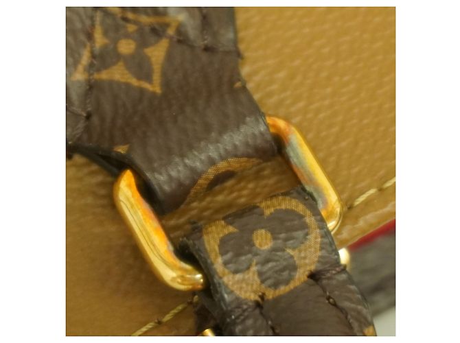 Borsa tote OnTheGo GM Monogram Giant Reverse Louis Vuitton Marrone - vista 7