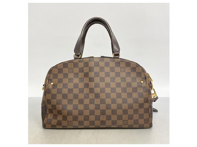 Borsa a mano bowling Damier Kensington Louis Vuitton N41505 Ebano Damier ebene - vista 13