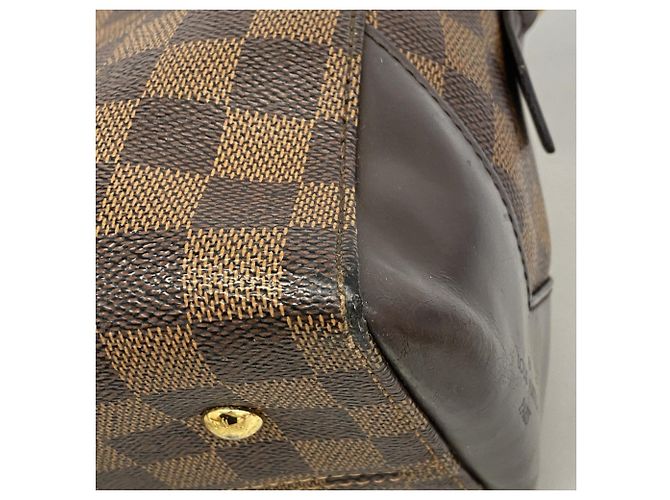 Borsa a mano bowling Damier Kensington Louis Vuitton N41505 Ebano Damier ebene - vista 6