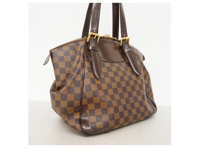 Borsa Louis Vuitton Damier Verona MM in Ebano Damier ebene - vista 2