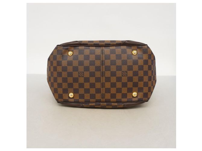 Borsa Louis Vuitton Damier Verona MM in Ebano Damier ebene - vista 3