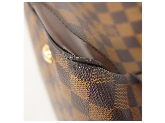Borsa Louis Vuitton Damier Verona MM in Ebano Damier ebene - vista 6