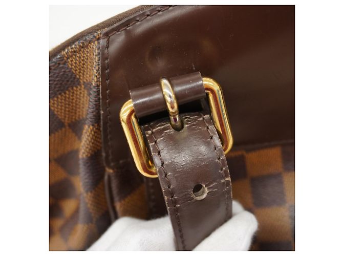 Borsa Louis Vuitton Damier Verona MM in Ebano Damier ebene - vista 7