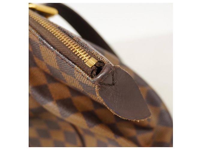 Borsa Louis Vuitton Damier Verona MM in Ebano Damier ebene - vista 9