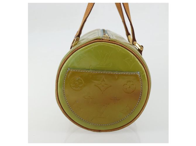 Borsa Bedford Louis Vuitton Monogram Vernis Verde - vista 4