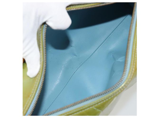 Borsa Bedford Louis Vuitton Monogram Vernis Verde - vista 5