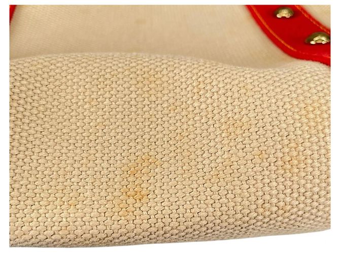 Louis Vuitton Cabas MM Antigua Canvas Tote Bag Mehrfarben Beige - Ansicht 10