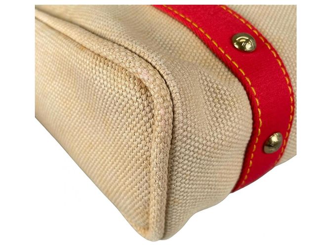 Louis Vuitton Cabas MM Antigua Canvas Tote Bag Mehrfarben Beige - Ansicht 6