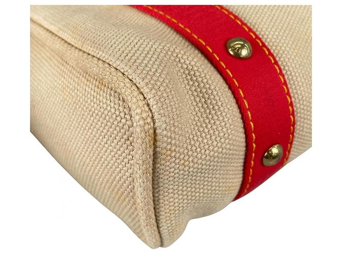 Louis Vuitton Cabas MM Antigua Canvas Tote Bag Mehrfarben Beige - Ansicht 8