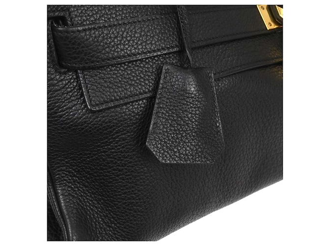 Borsa a Spalla Kelly Togo 42 di Hermès Nero - vista 7