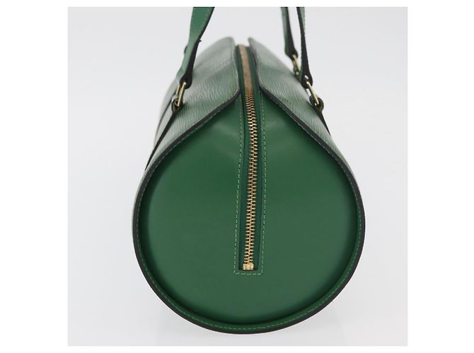 Borsa Soufflot in pelle Epi Louis Vuitton Verde - vista 3