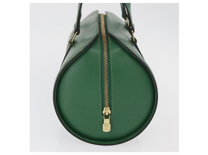 Borsa Soufflot in pelle Epi Louis Vuitton Verde - vista 4