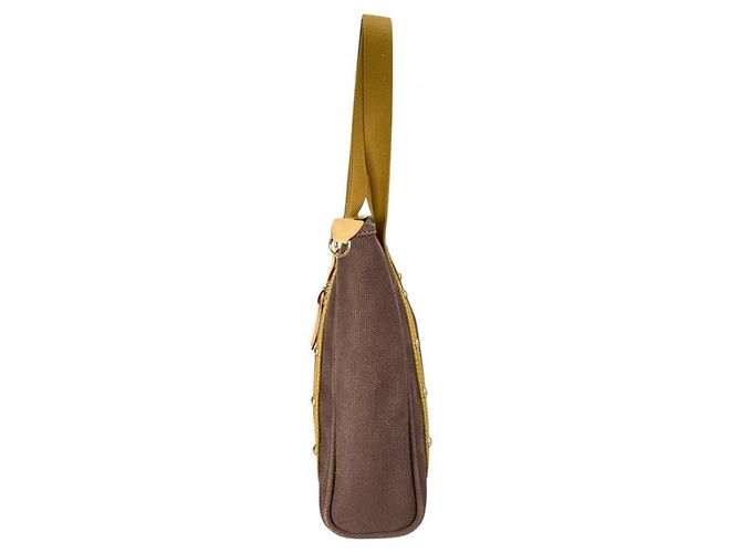 Louis Vuitton Cabas MM Antigua Canvas Tote Bag Braun Mehrfarben - Ansicht 2