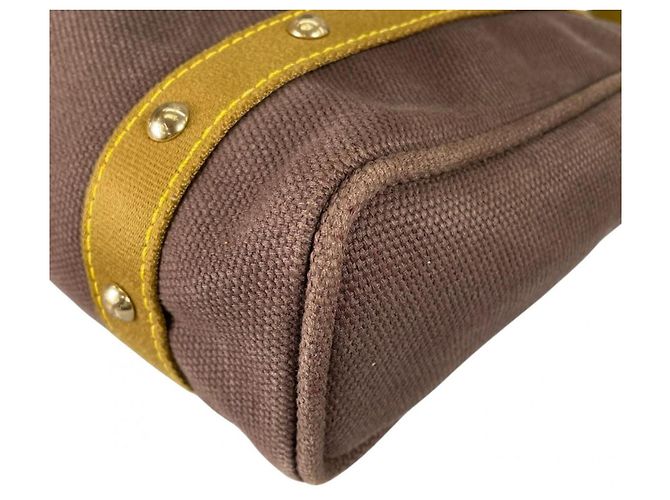 Louis Vuitton Cabas MM Antigua Canvas Tote Bag Braun Mehrfarben - Ansicht 5