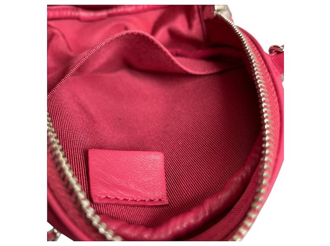 Borsa a Spalla Mini Matelassé Chanel Rosa - vista 10