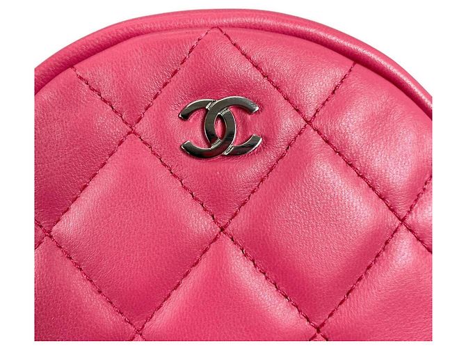 Borsa a Spalla Mini Matelassé Chanel Rosa - vista 13