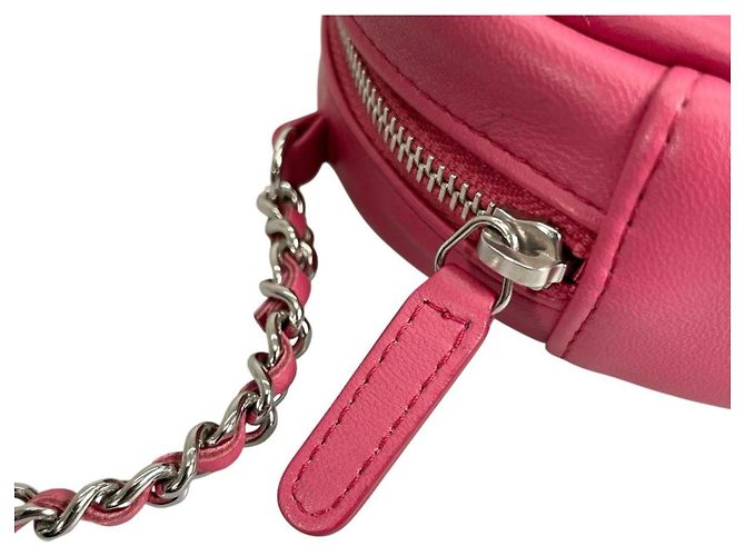 Borsa a Spalla Mini Matelassé Chanel Rosa - vista 14