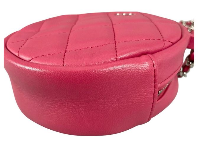 Borsa a Spalla Mini Matelassé Chanel Rosa - vista 6