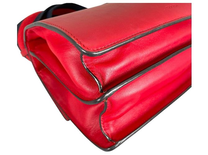 Borsa a mano/spalla in pelle di bambù Gucci Dionysus Rosso - vista 10