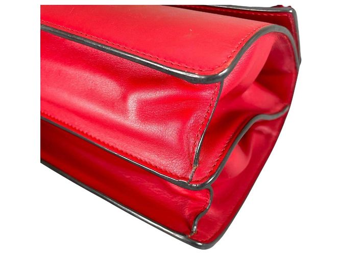 Borsa a mano/spalla in pelle di bambù Gucci Dionysus Rosso - vista 7