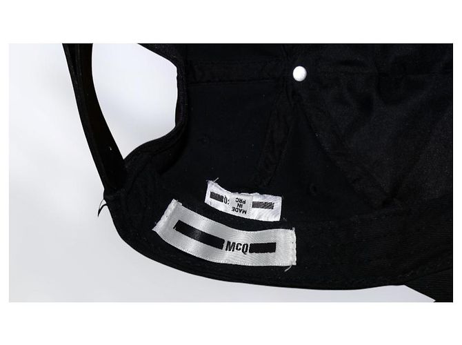 CAPPELLO DA BASEBALL CON LOGO ALEXANDER MCQUEEN Nero - vista 4