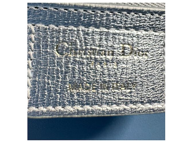 Borsa a mano/spalla Christian Dior Lady Argento Multicolore - vista 13