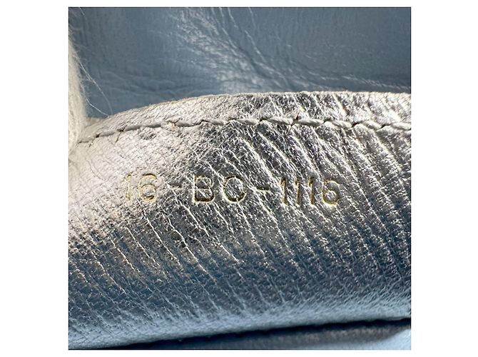 Borsa a mano/spalla Christian Dior Lady Argento Multicolore - vista 14