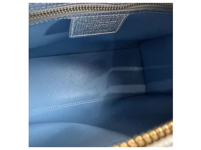 Borsa a mano/spalla Christian Dior Lady Argento Multicolore - vista 5