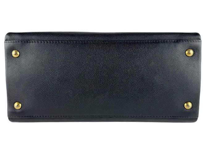 Borsa a Spalla in Pelle Lockmeet di Louis Vuitton Nero - vista 4