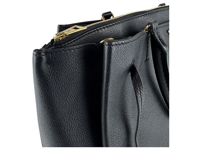 Borsa a Spalla in Pelle Lockmeet di Louis Vuitton Nero - vista 6