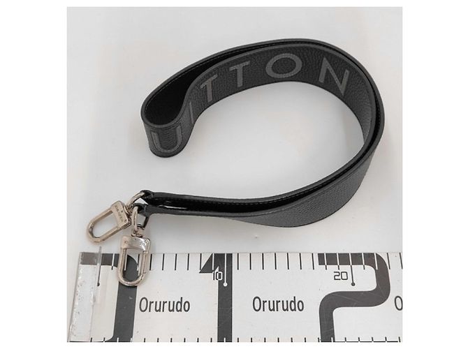 Cinghia a Spalla Louis Vuitton J02392 Marrone Nero - vista 6
